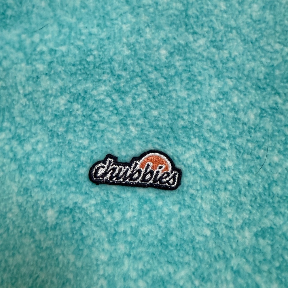 Chubbies Greetings from the Weekend Men's Fleece Quarter-Zip Sweater - Picture 3 of 6
